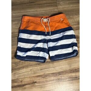 Polo Ralph Lauren Swim Trunks Size 36 Rn 41381 Lined Board Shorts Stripes